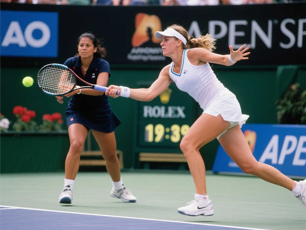 1995年澳网半决赛：桑切斯对阵魏德尔